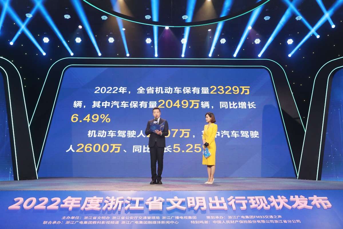 浙江省发布2022年度文明出行现状