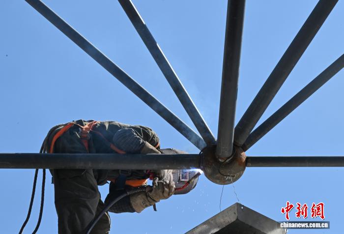浙江丽水：畲乡高铁设施建设忙