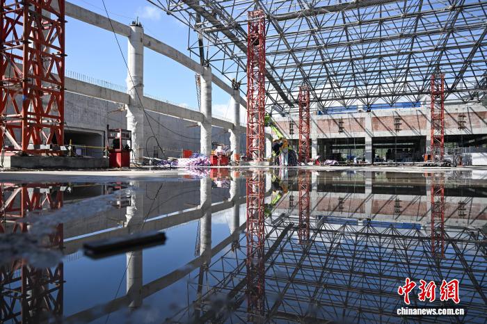 浙江丽水：畲乡高铁设施建设忙