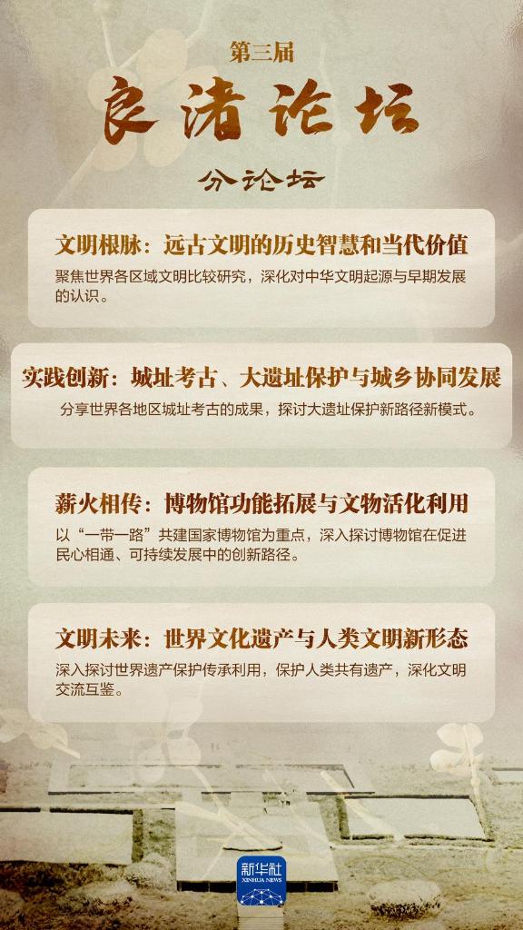 践行全球文明倡议 第三届“良渚论坛”来了！