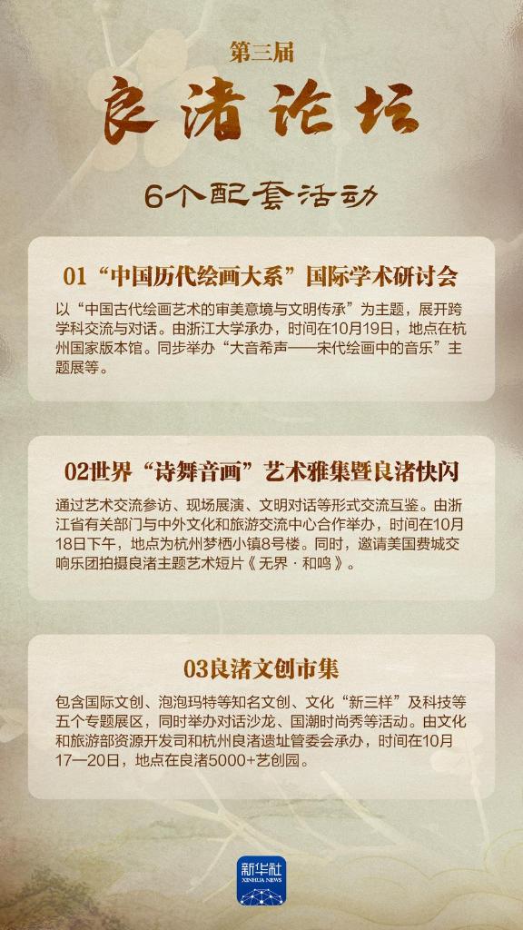 践行全球文明倡议 第三届“良渚论坛”来了！