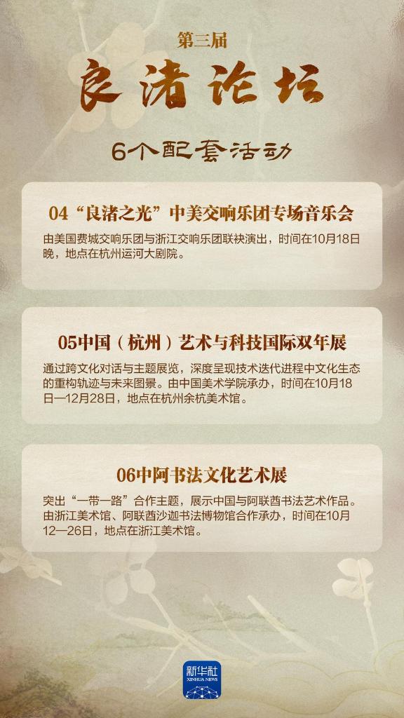 践行全球文明倡议 第三届“良渚论坛”来了！